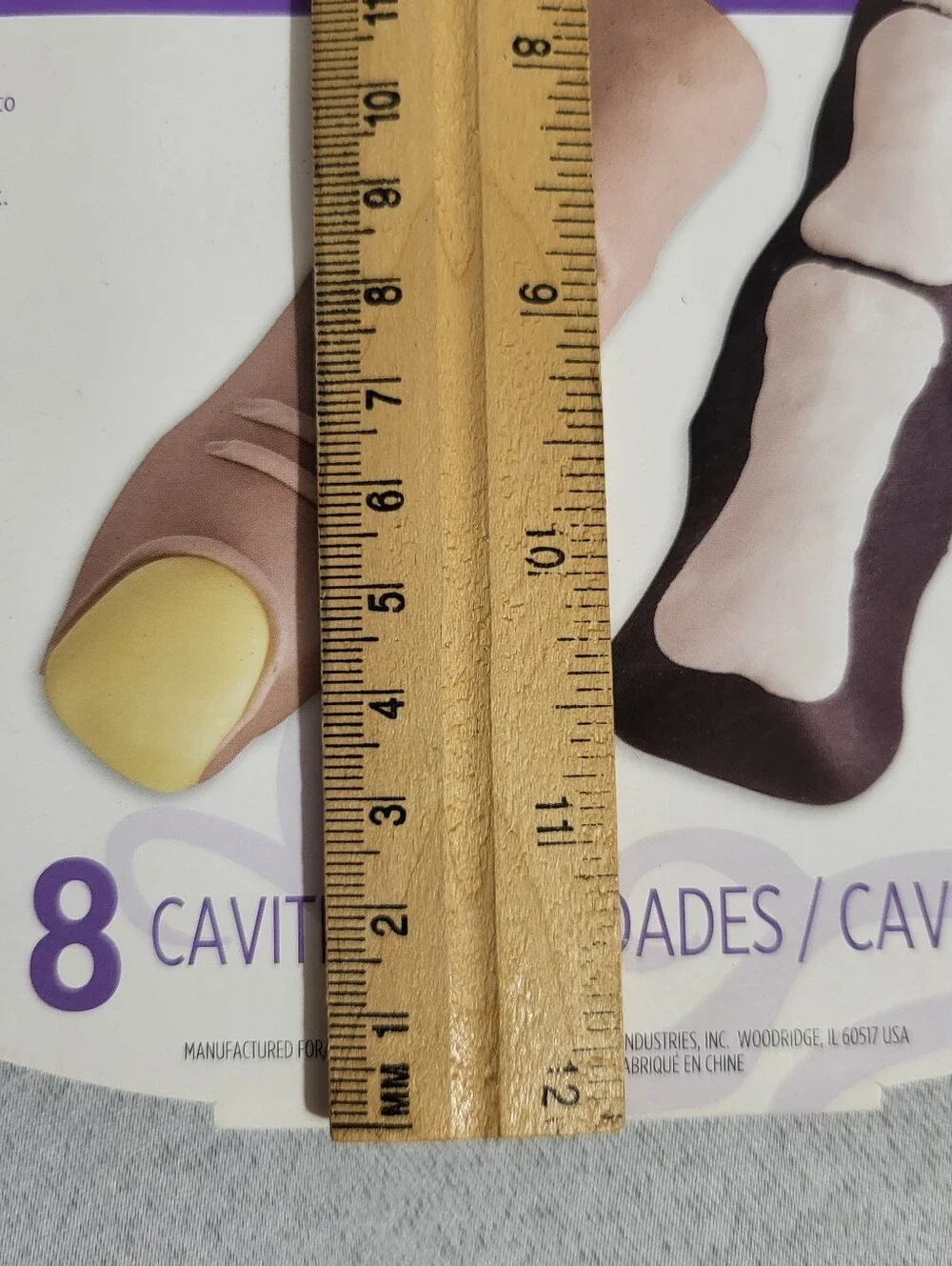 Wilton measurements hand